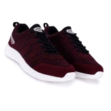 MM02 Maroon workout sports shoes